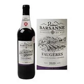 MARQUE REPÈRE, PRIEUR BARSANNE AOC Faugères vin rouge 75cl