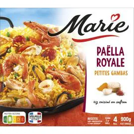 MARIE Plat cuisiné Paëlla Royale 900g