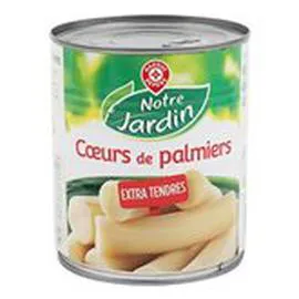 MARQUE REPÈRE, NOTRE JARDIN Coeurs de palmiers Extra tendres 500g