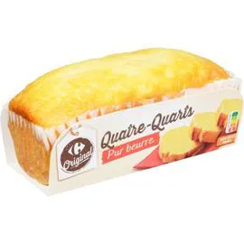 CARREFOUR ORIGINAL Quatre-quarts pur beurre 250g