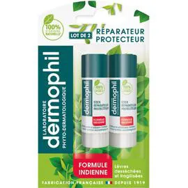 DERMOPHIL Soin des lèvres réparateur protecteur x2