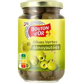 BOUTON D'OR Olives vertes dénoyautées 160g