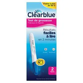 CLEARBLUE Test de grossesse x2