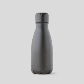 MONOPRIX MAISON Bouteille Isotherme, 250Ml, Noir l'unité