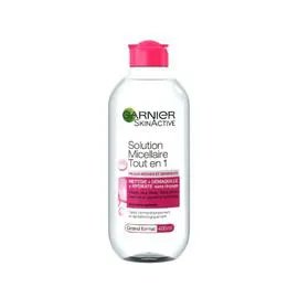 GARNIER Lotion Micellaire Peaux Sèches & Sensibles Tout-en-1 400ml