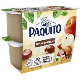 PAQUITO Spécialité pomme châtaigne 4x100g