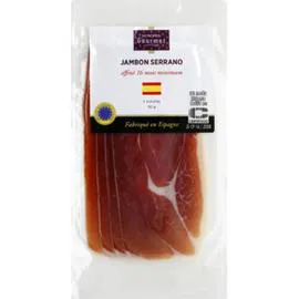 MONOPRIX GOURMET Jambon Serrano affiné 16 mois minimum 80g