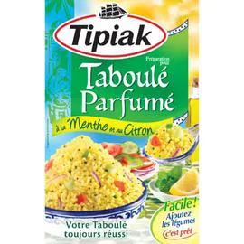 TIPIAK Préparation pour taboulé menthe citron 350g