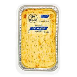CARREFOUR LE MARCHÉ Brandade de morue gratinée 800g