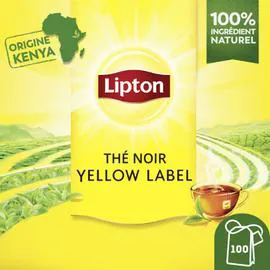 LIPTON Thé noir Yellow Label 200g