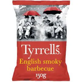 TYRRELL'S Chips smoky barbecue 150g