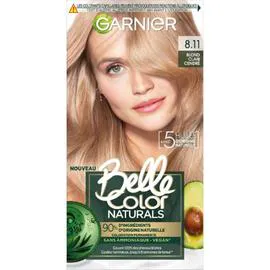GARNIER, BELLE COLOR Coloration Cheveux Permanente 8.11 Blond clair cendré l'unité