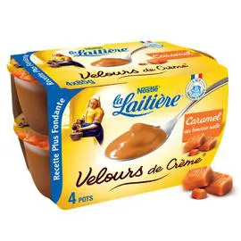 NESTLÉ, LA LAITIÈRE Crèmes dessert caramel 4x85g