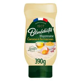 BÉNÉDICTA Mayonnaise comme à la maison 390g