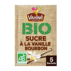 VAHINÉ Sucre à la vanille Bourbon bio 35g