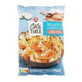 MARQUE REPÈRE, CÔTÉ TABLE Poêlée tagliatelle Fruit de mer 900g