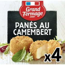 GRAND FERMAGE Camembert Pané 100g