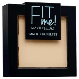 MAYBELLINE NEW YORK Gemey Maybelline Tnt Fit Me Mat Por.Pdr 120 Nu l'unité