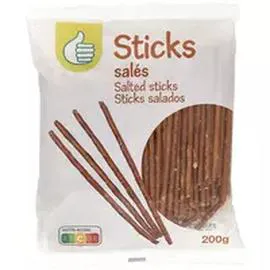 AUCHAN, POUCE Biscuits sticks salés 200g