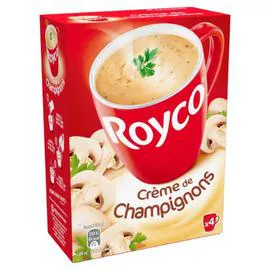 ROYCO Soupe déshydratée crème champignons 4x20cl