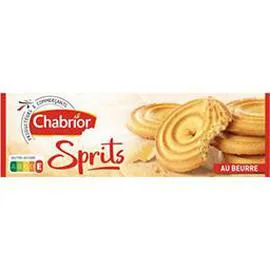 CHABRIOR Biscuits Sprits au beurre 400g