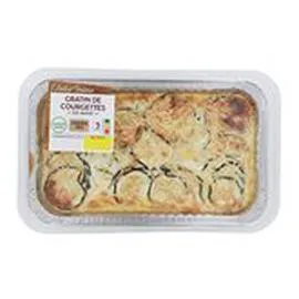 LECLERC, L'ATELIER TRAITEUR Gratin Courgette 750g