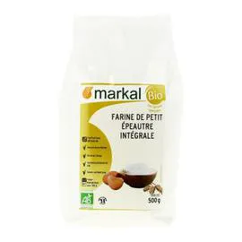 MARKAL Farine de Petit Épeautre Intégrale Bio 500g