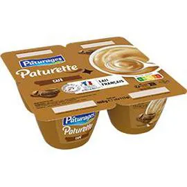 PÂTURAGES Paturette Crème dessert café 4x115g