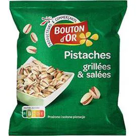 BOUTON D'OR Pistaches grillées & salées 250g