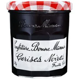 BONNE MAMAN Confiture cerises noires 370g