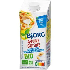 BJORG Sauce avoine cuisine bio 200ml
