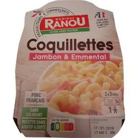MONIQUE RANOU Coquillettes jambon & emmental 280g