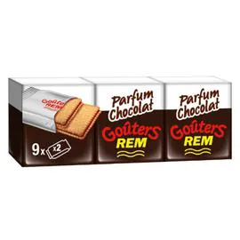 LU Biscuits fourrés au chocolat Goûters REM 375g