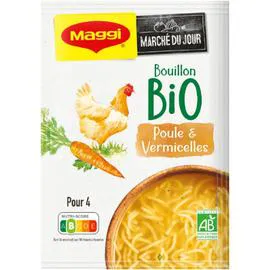 MAGGI Soupe déshydratée poule vermicelle Bio 65g