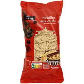 AUCHAN Nouilles chinoises aux Oeufs 250g