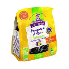 LOU PRUNEL Pruneaux D'agen Géants 33/44 Bio 500g