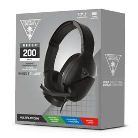 TURTLE BEACH Casque Gaming Noir 2e génération - Recon 200 l'unité