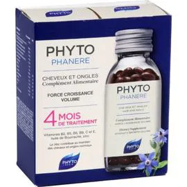 PHYTO PARIS Complément alimentaire cheveux & ongles 2x120