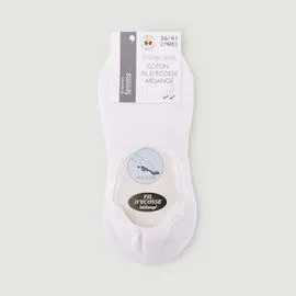 MONOPRIX FEMME Protège-Pieds imprimés pois x2 - TU l'unité