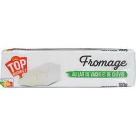 TOP BUDGET Fromage au lait de vache et de chèvre 180g