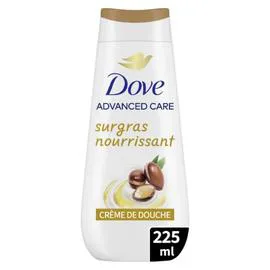 DOVE Crème Douche Surgras et Nourrissant à l'Huile d'Argan 225ml