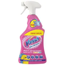 VANISH Oxi action pistolet multi détachant protection des couleurs avant lavage 940ml