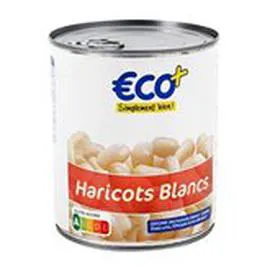 ECO+ Haricots blancs 530g