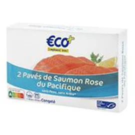 ECO+ Pavé saumon MSC - x2 250g