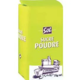 SOL Sucre semoule en sachet 1kg