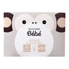 MONOPRIX BÉBÉ Les sacs à couches l'unité
