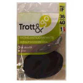 LA BROSSE ET DUPONT, TROTT & GO Patins Antiderapants Noir36/40 l'unité
