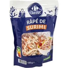 CARREFOUR CLASSIC' Râpé de surimi 180g
