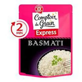 MARQUE REPÈRE, COMPTOIR DU GRAIN Riz Basmati Express 2 min 250g