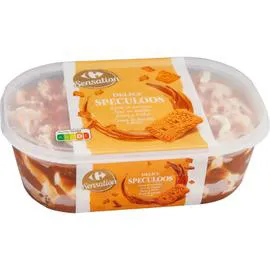 CARREFOUR SENSATION Crème glacée Délice Speculoos 900g
